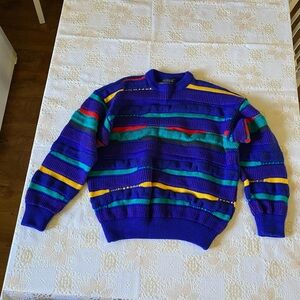COOGI Multicolor Crewneck Sweater